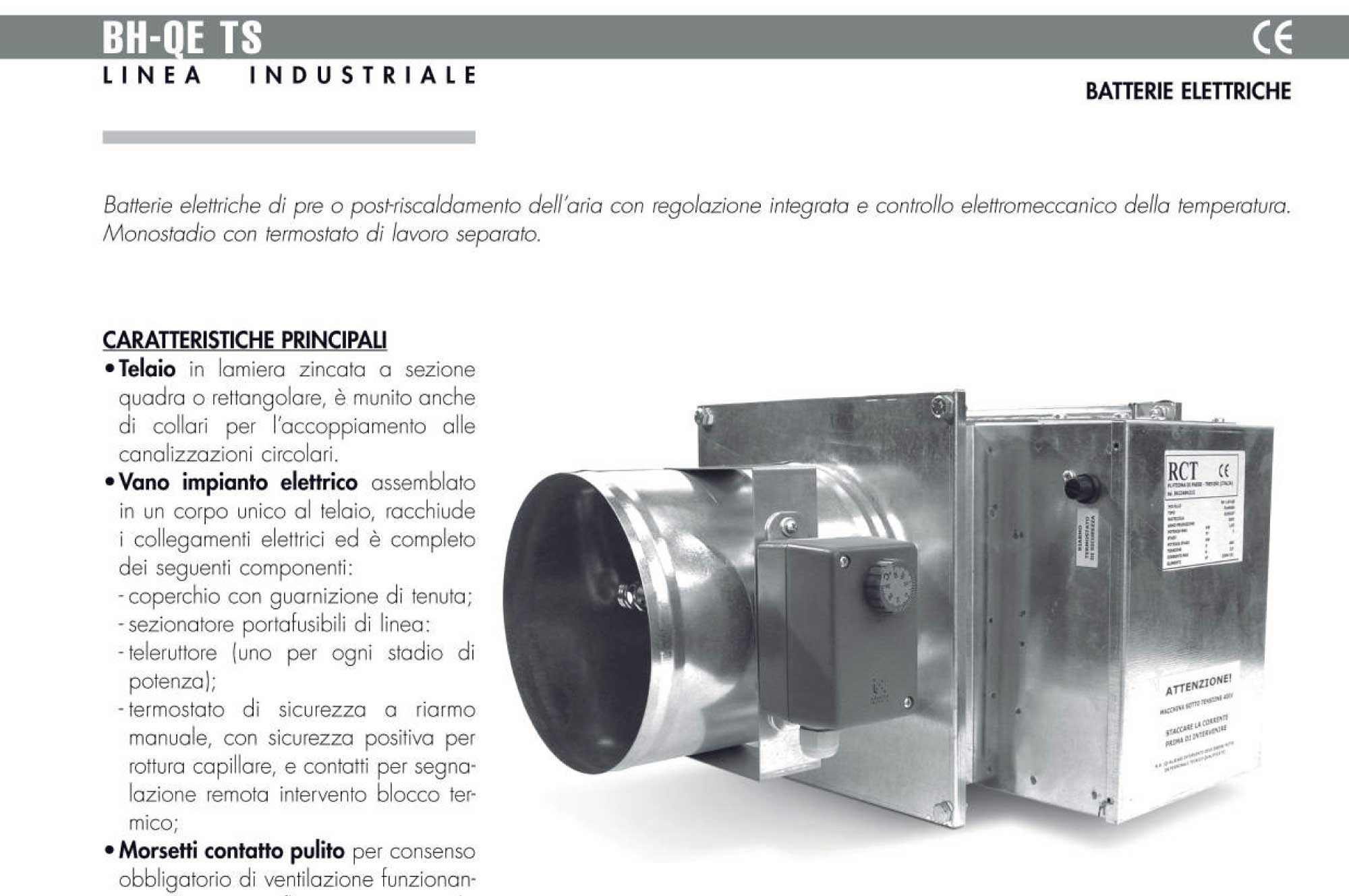 Batterie elettriche per riscaldamento BH-QE_TS