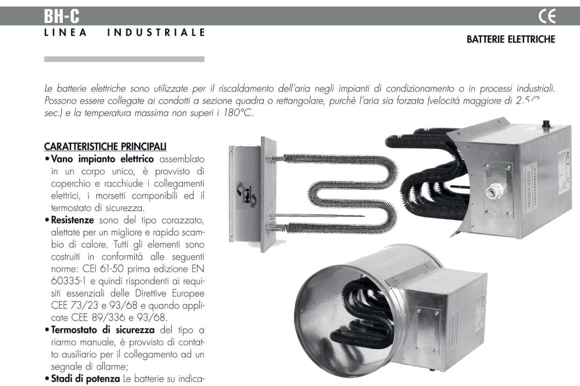 Batterie elettriche per riscaldamento